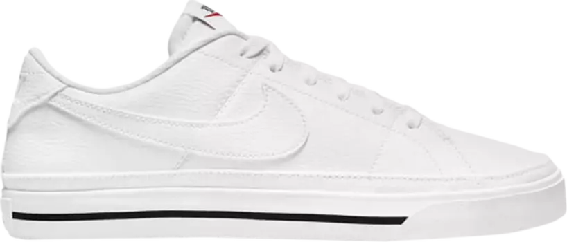 Кроссовки Nike Wmns Court Legacy Next Nature 'White Black', белый