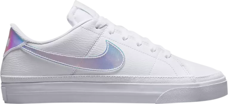 Кроссовки Nike Wmns Court Legacy Next Nature 'White Iridescent', белый