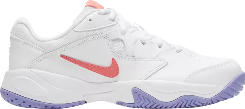Кроссовки Nike Wmns Court Lite 2 'White Purple Pulse', белый