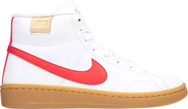 Кроссовки Nike Wmns Court Royale 2 Mid 'White Siren Red Gum', белый