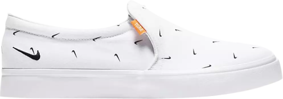 Кроссовки Nike Wmns Court Royale 'Swoosh Print', белый
