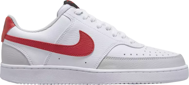 Кроссовки Nike Wmns Court Vision Low, бело-красный