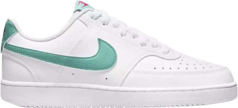 Кроссовки Nike Wmns Court Vision Low 'White Washed Teal', белый
