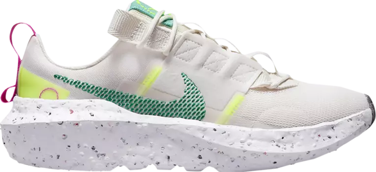 Кроссовки Nike Wmns Crater Impact 'Phantom Malachite', кремовый
