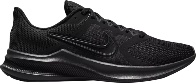 Кроссовки Nike Wmns Downshifter 11 'Black Dark Smoke Grey', черный