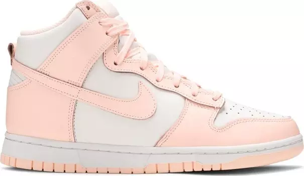 Кроссовки Nike Wmns Dunk High 'Crimson Tint', розовый