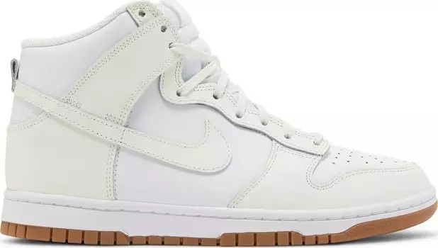 Кроссовки Nike Wmns Dunk High 'Sail Gum', белый