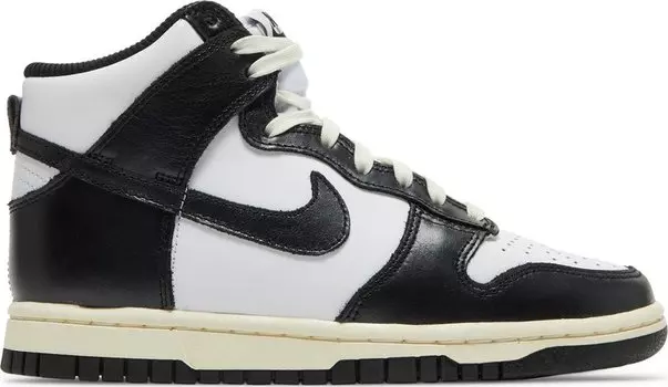 Кроссовки Nike Wmns Dunk High 'Vintage Black', черный