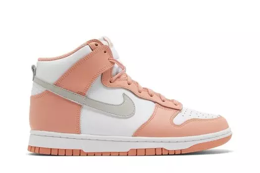 Кроссовки Nike Wmns Dunk High, оранжевый