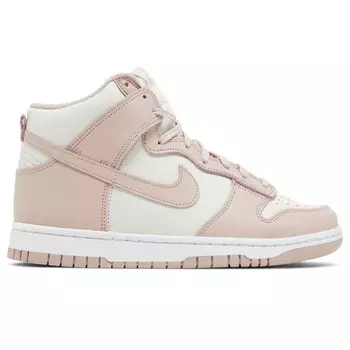 Кроссовки Nike Wmns Dunk High 'Pink Oxford', Кремовый