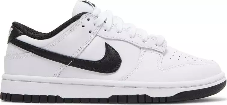 Кроссовки Nike Wmns Dunk Low 'White Black', белый