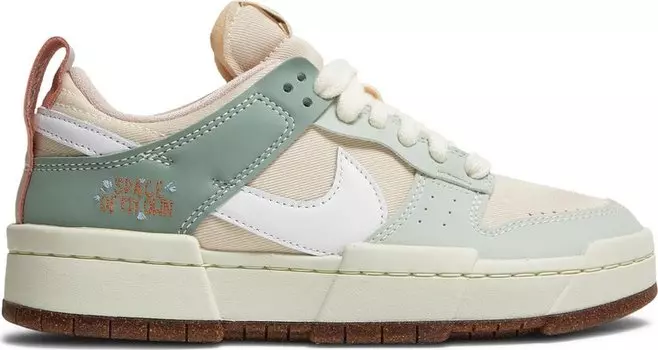 Кроссовки Nike Wmns Dunk Low Disrupt 'Dandy Dandelions', зеленый
