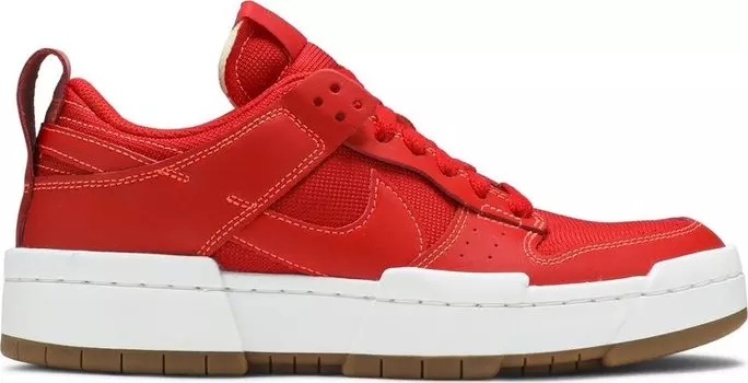 Кроссовки Nike Wmns Dunk Low Disrupt 'Red Gum', красный