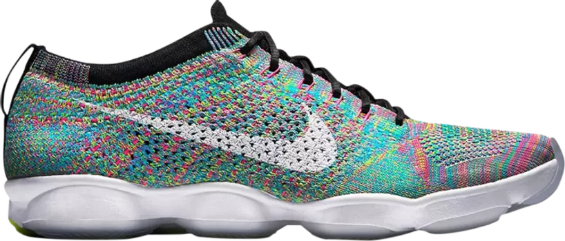 Кроссовки Nike Wmns Flyknit Zoom Agility, многоцветный