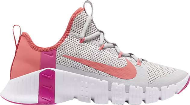 Кроссовки Nike Wmns Free Metcon 3 'Vast Grey Fire Pink', серый