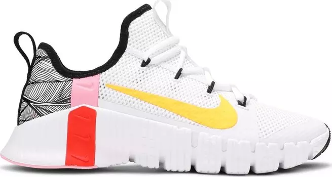 Кроссовки Nike Wmns Free Metcon 3 'White Team Orange', белый