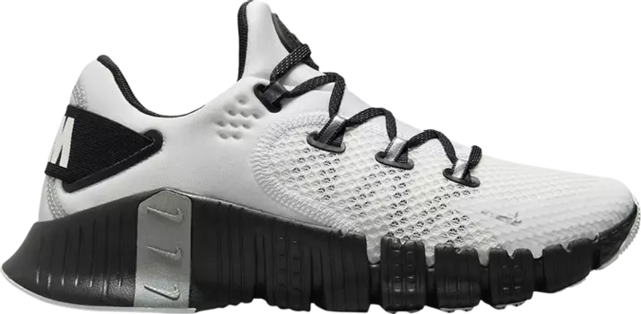 Кроссовки Nike Wmns Free Metcon 4 Premium 'White Black Silver', белый