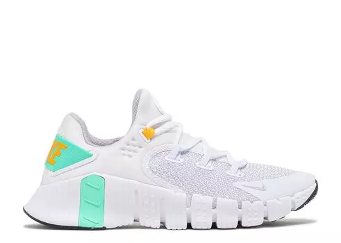Кроссовки Nike Wmns Free Metcon 4 'White Green Glow', белый