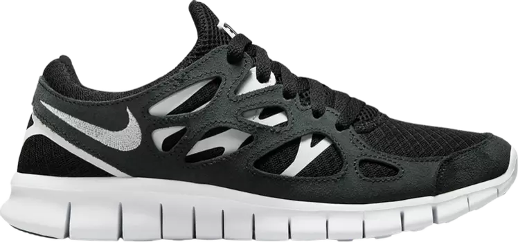 Кроссовки Nike Wmns Free RN 2 'Black Off Noir', черный