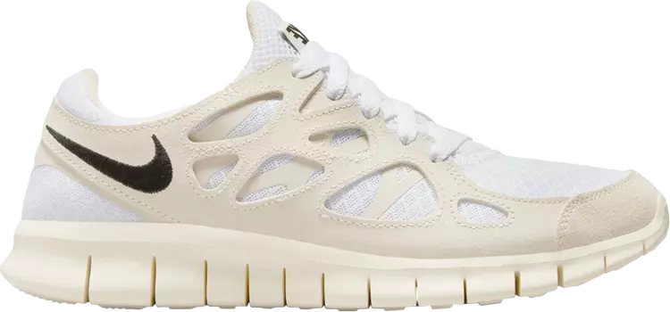 Кроссовки Nike Wmns Free Run 2 'White Light Bone', белый