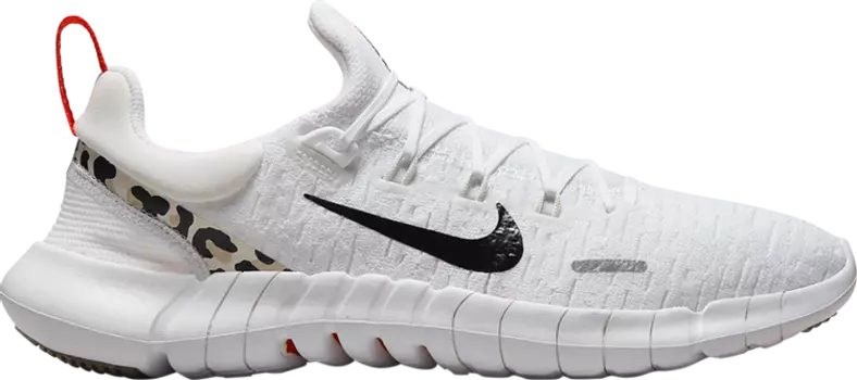 Кроссовки Nike Wmns Free Run 5.0 Next Nature 'White Leopard', белый