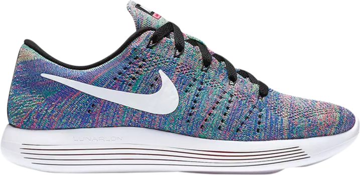 Кроссовки Nike Wmns LunarEpic Flyknit Low 'Multicolor', многоцветный