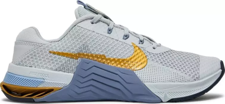 Кроссовки Nike Wmns Metcon 7 'Pure Platinum Metallic Gold Coin', синий