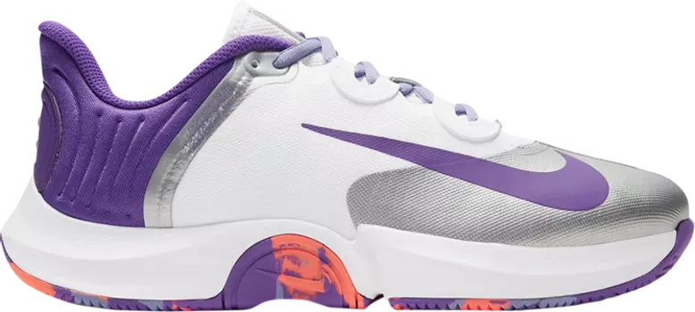 Кроссовки Nike Wmns NikeCourt Air Zoom GP 'Purple Pulse Camo', фиолетовый