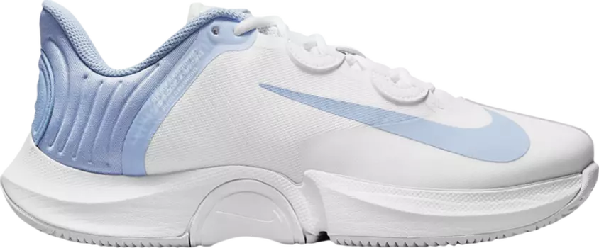 Кроссовки Nike Wmns NikeCourt Air Zoom GP Turbo 'White Aluminum', белый