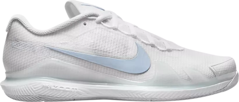 Кроссовки Nike Wmns NikeCourt Air Zoom Vapor Pro 'White Aluminum', белый