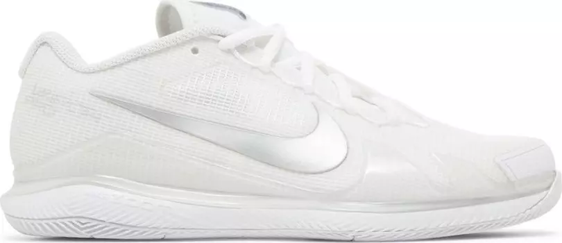 Кроссовки Nike Wmns NikeCourt Air Zoom Vapor Pro 'White Metallic Silver', белый