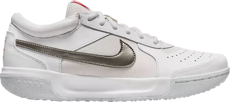 Кроссовки Nike Wmns NikeCourt Zoom Lite 3 'White Metallic Pewter', белый