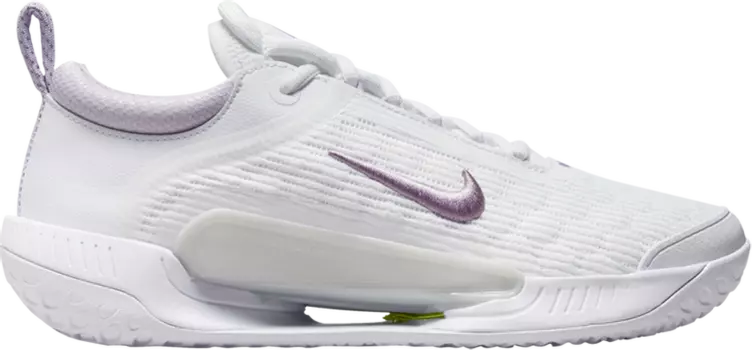 Кроссовки Nike Wmns NikeCourt Zoom NXT 'White Amethyst Wave', белый