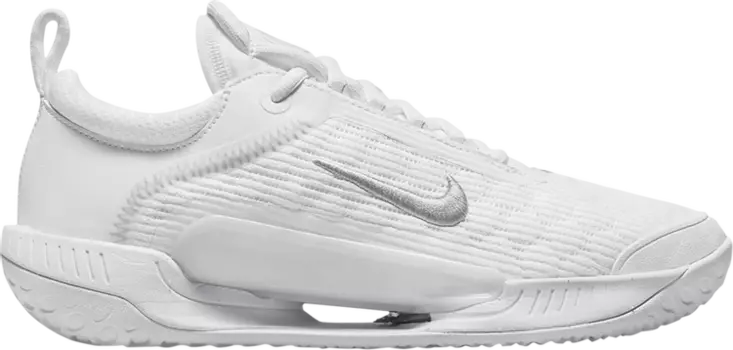 Кроссовки Nike Wmns NikeCourt Zoom NXT 'White Metallic Silver', белый