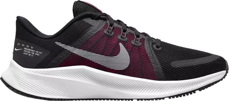 Кроссовки Nike Wmns Quest 4 'Black Hyper Pink', черный