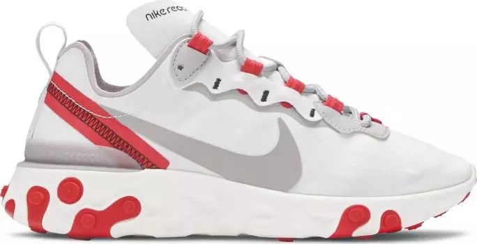 Кроссовки Nike Wmns React Element 55 'Sail Phantom Red', белый