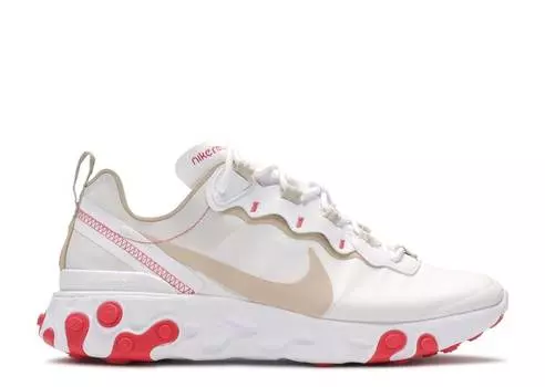 Кроссовки Nike WMNS REACT ELEMENT 55 'WHITE DESERT EMBER', белый