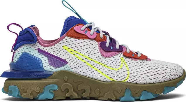 Кроссовки Nike Wmns React Vision 'Lemon Venom', многоцветный
