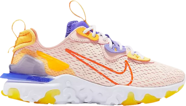Кроссовки Nike Wmns React Vision 'Washed Coral', кремовый