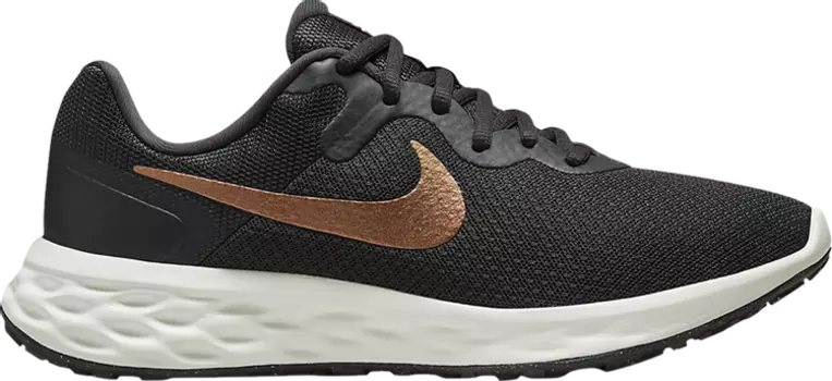 Кроссовки Nike Wmns Revolution 6 Next Nature 'Dark Smoke Grey Metallic Copper', серый