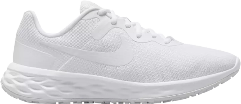 Кроссовки Nike Wmns Revolution 6 Next Nature 'Triple White', белый