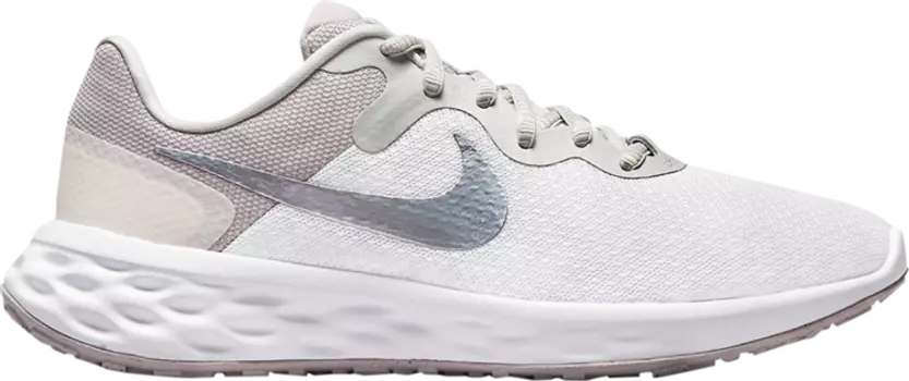 Кроссовки Nike Wmns Revolution 6 Next Nature 'White Amethyst Ash', белый
