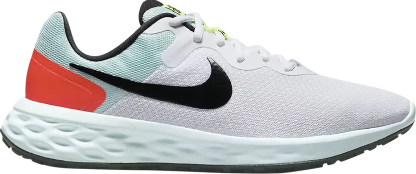 Кроссовки Nike Wmns Revolution 6 Next Nature 'White Glacier Blue', белый