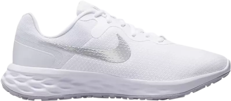 Кроссовки Nike Wmns Revolution 6 Next Nature 'White Pure Platinum', белый