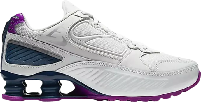 Кроссовки Nike Wmns Shox Enigma 9000 'Photon Dust Valerian Blue', белый