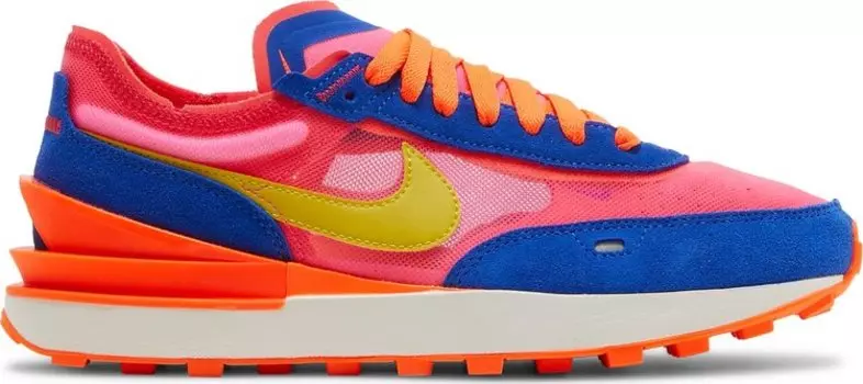 Кроссовки Nike Wmns Waffle One 'Racer Blue Hyper Pink', многоцветный