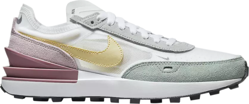 Кроссовки Nike Wmns Waffle One 'White Regal Pink Mulberry', белый