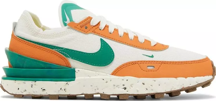 Кроссовки Nike Wmns Waffle One Crater 'Sail Hot Curry Gum', белый