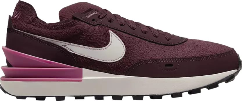 Кроссовки Nike Wmns Waffle One SE 'Burgundy Crush', красный