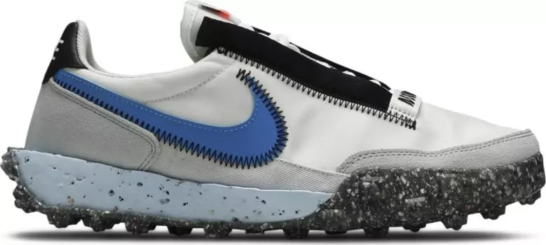 Кроссовки Nike Wmns Waffle Racer Crater 'Photon Dust Blue', белый
